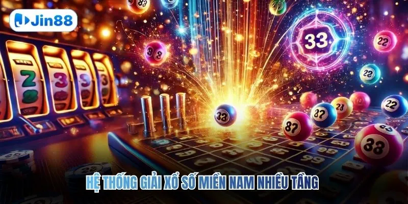 Hệ thống giải xổ số miền Nam nhiều tầng